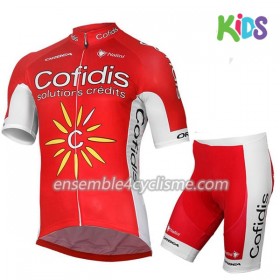 Tenue Maillot + Cuissard 2017 Cofidis Pro Team Enfant N001